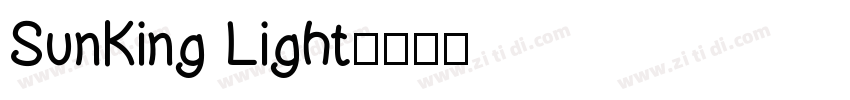 SunKing Light字体转换